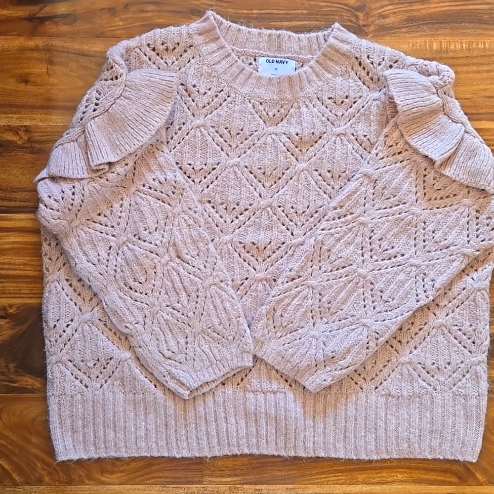 Old Navy Baby Pink Sweater Size XL